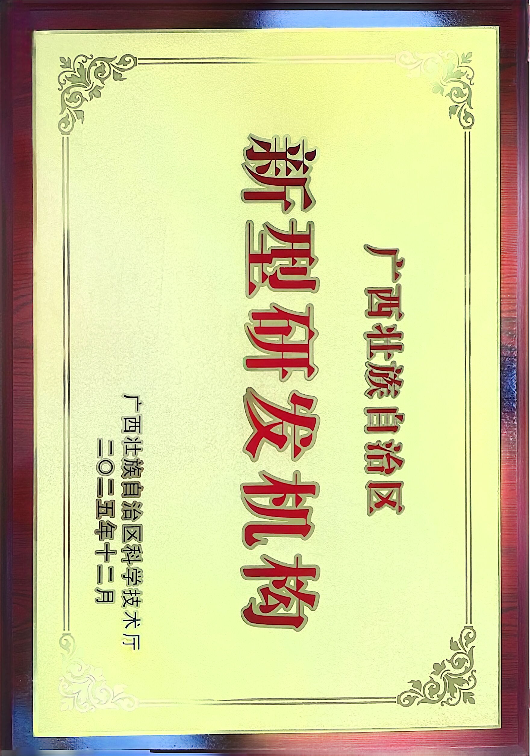 自治区级新型研发机构